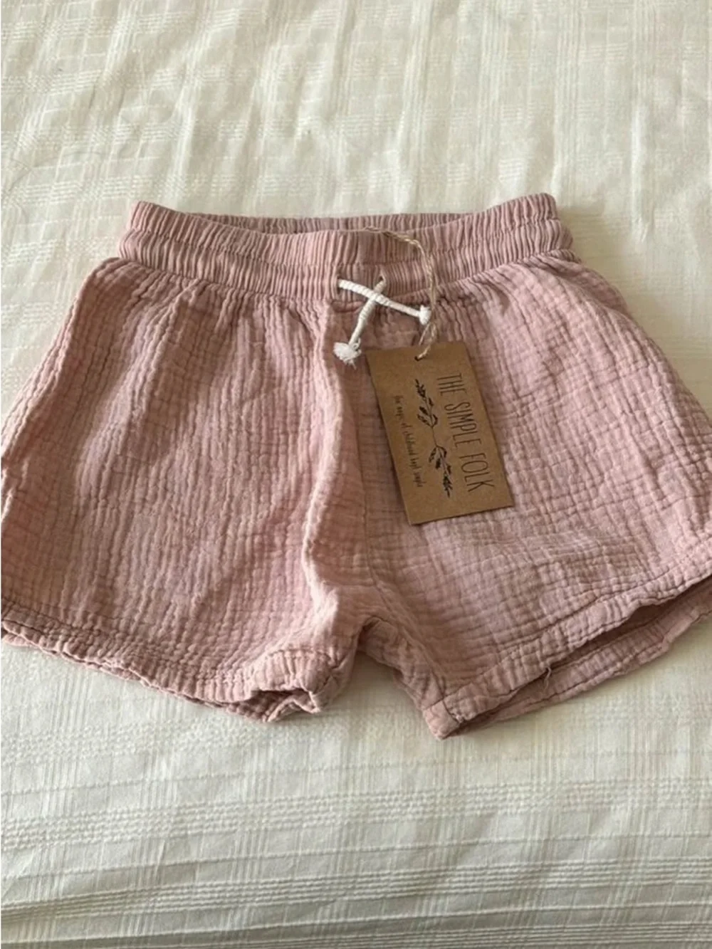 Simple Folk Girls muslin shorts new - Picture 1 of 2
